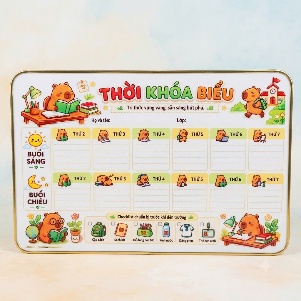 [58] Bảng Thời Khóa Biểu