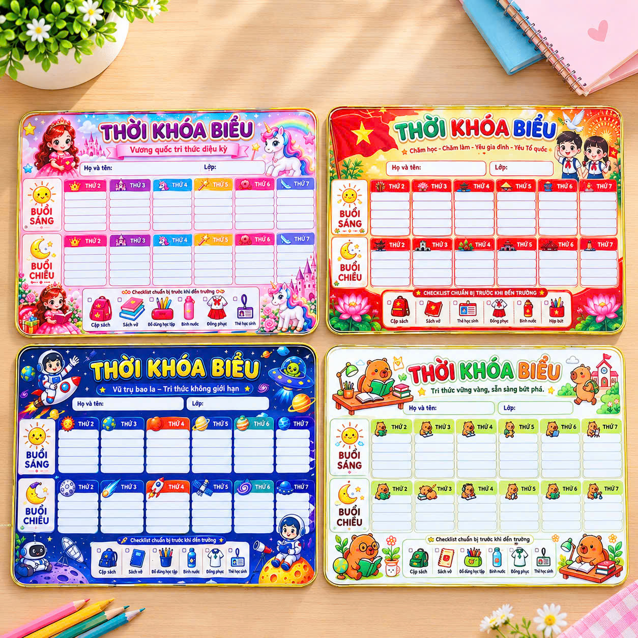 [58] Bảng Thời Khóa Biểu