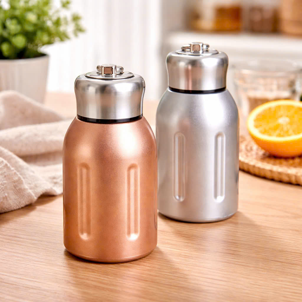 Bình nước giữ nhiệt Cafe lùn 300ml cao cấp, giá tốt