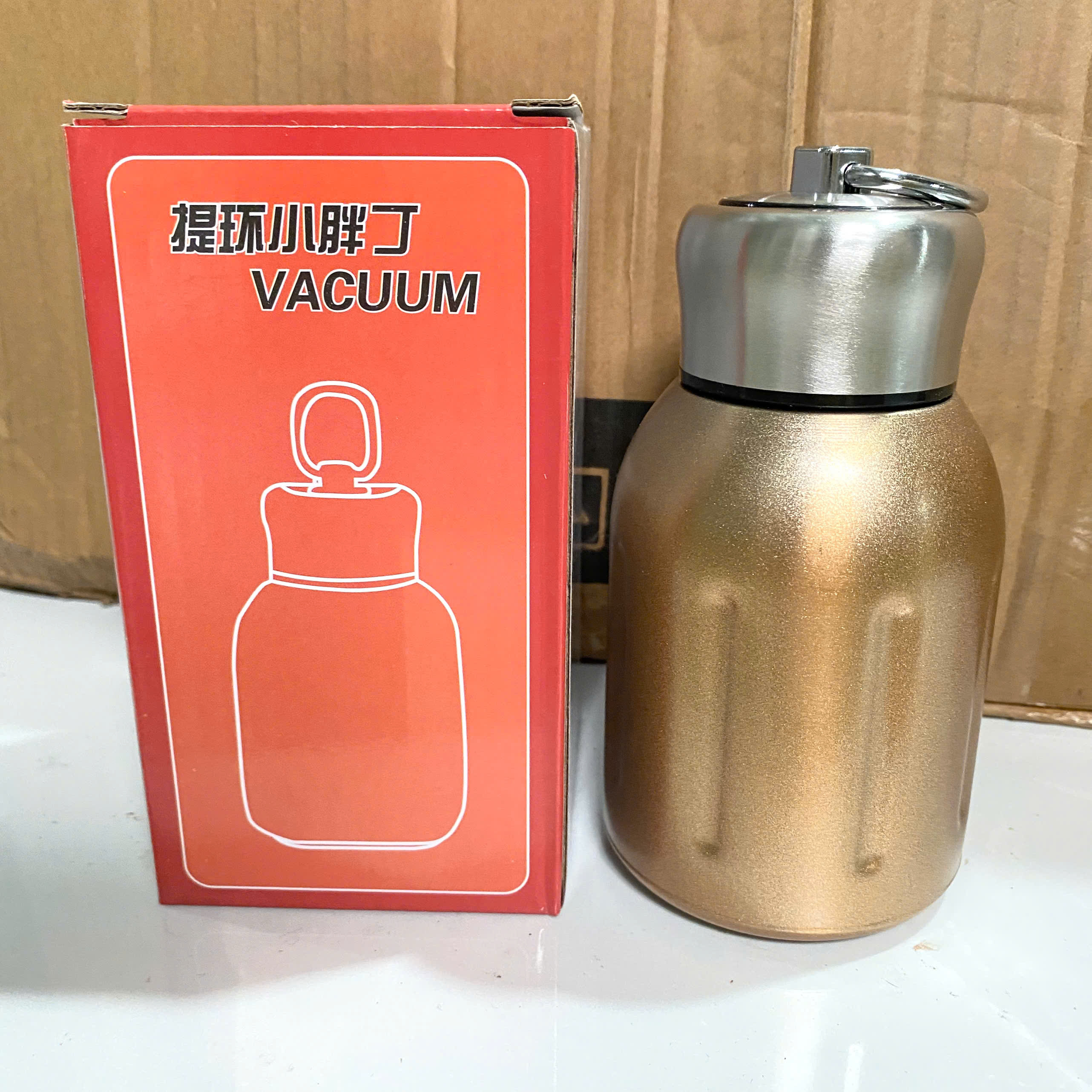 Bình nước giữ nhiệt Cafe lùn 300ml cao cấp, giá tốt