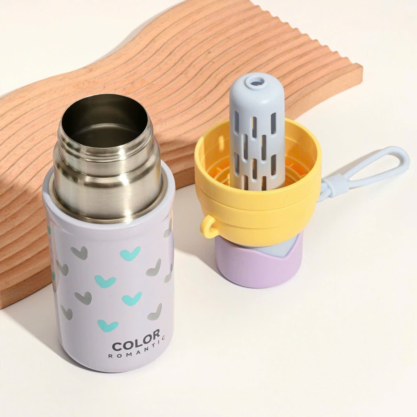 [60] Bình Giữ Nhiệt Có Quai Xách 650ml TUMI