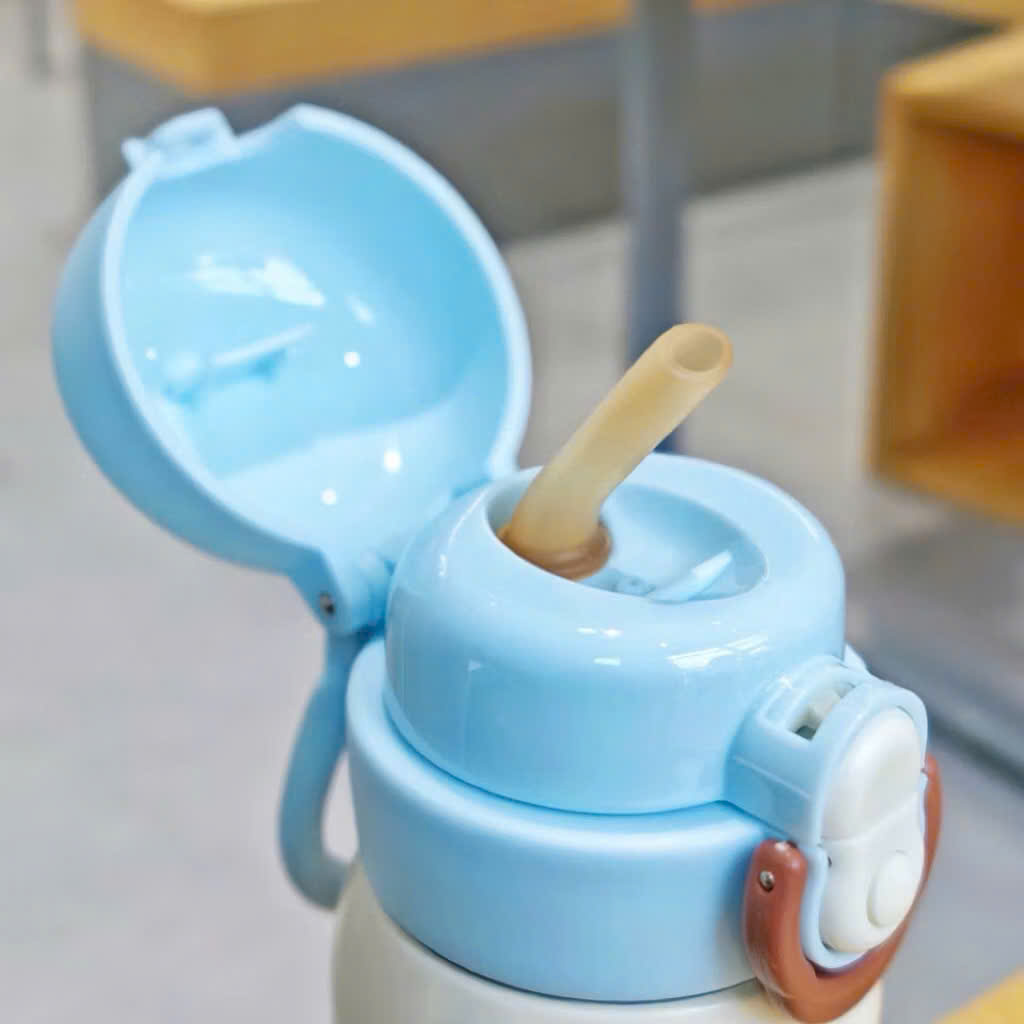 [60] Bình Giữ Nhiệt HOẠT HÌNH Móc Xách 500ml
