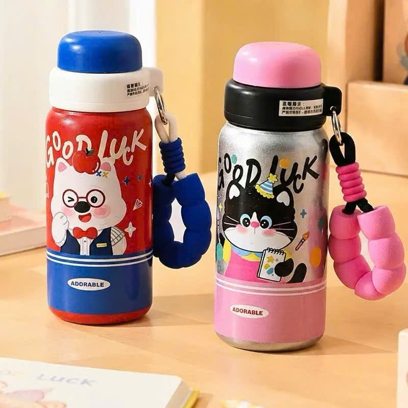 [60] Bình Giữ Nhiệt sus316 5D GOODLUCK 450ml