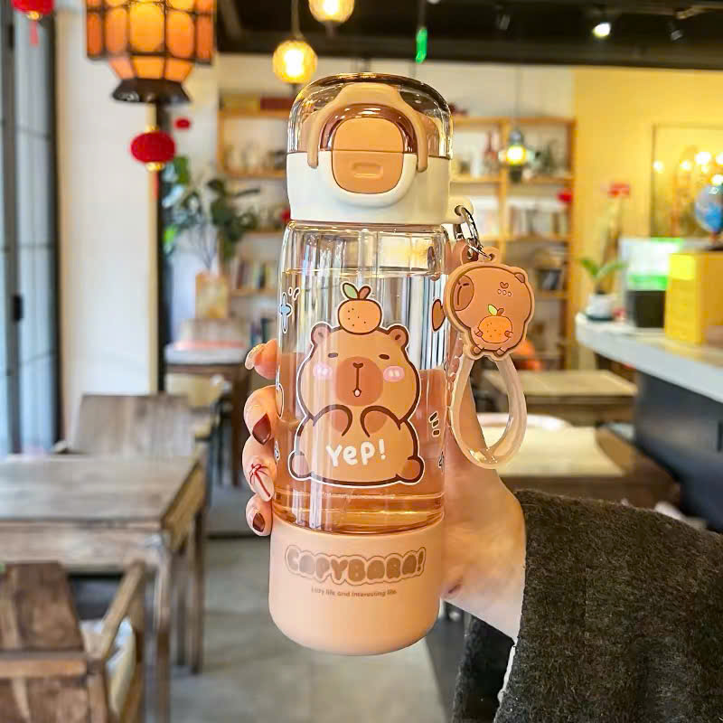 [60] Bình Nước Nhựa CAPYBARA 510ml No.2529