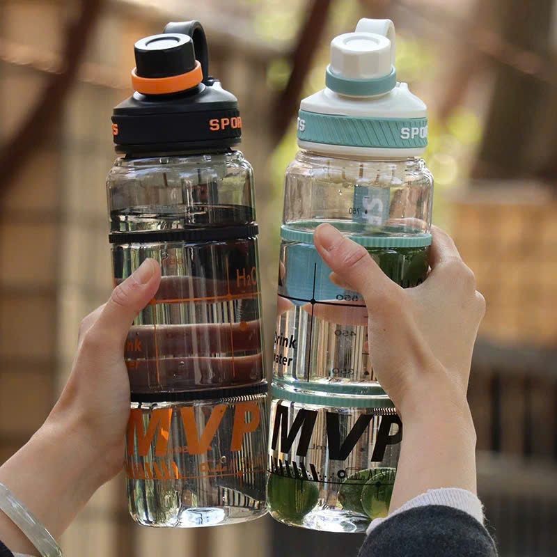 [60] Bình Nước Nhựa SPORT Nắp Vặn 1000ml 9596