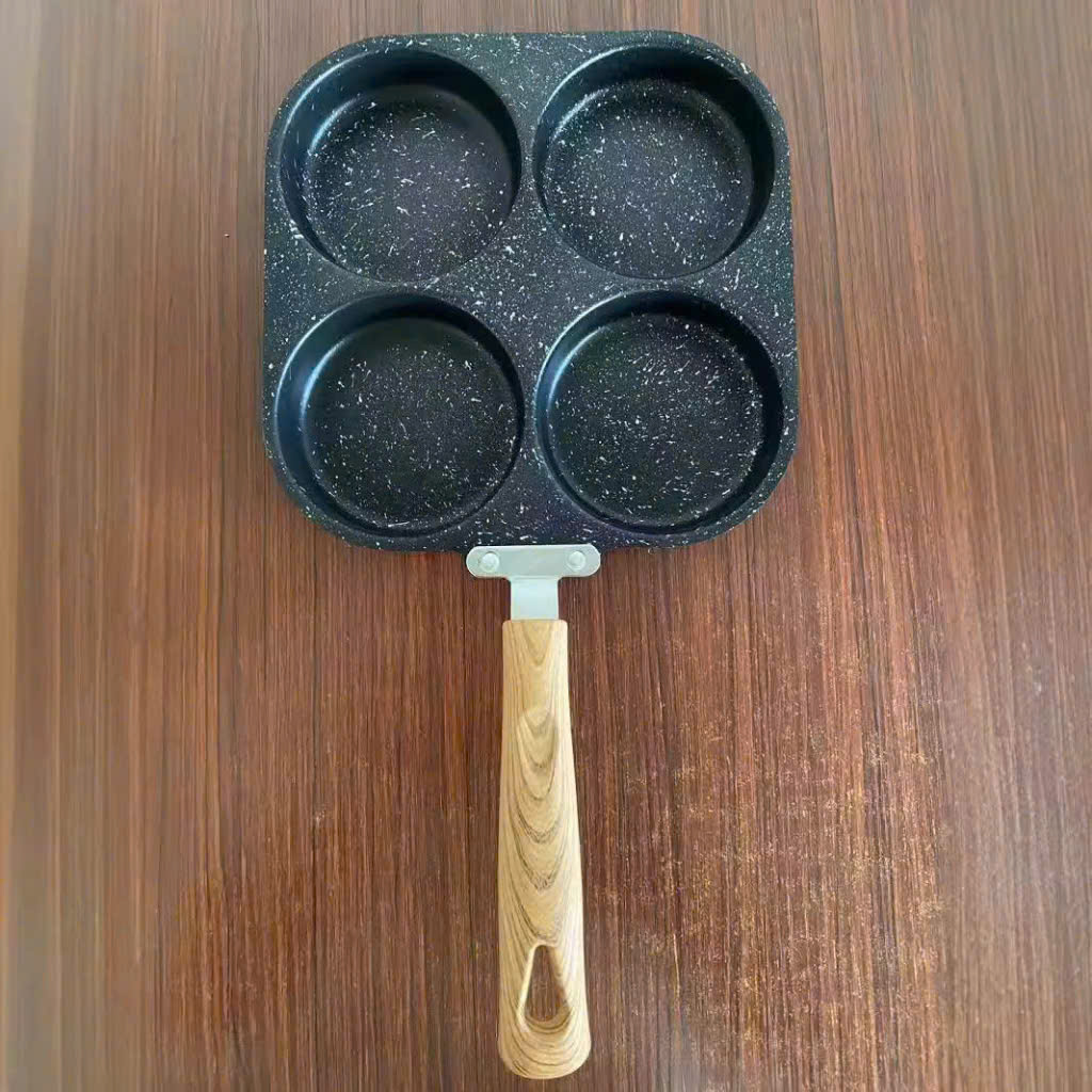 [60] Chảo 4 Ngăn Chống Dính