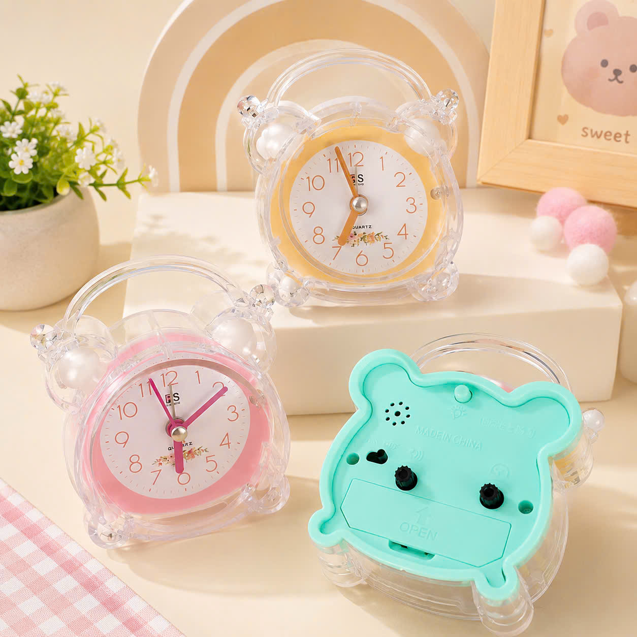 [120] Đồng Hồ Để Bàn Sticker