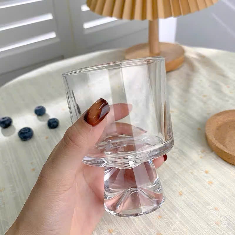 [60] Ly Thủy Tinh ĐẾ TRỤ 200ml (V)