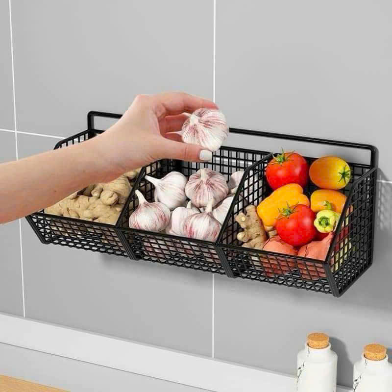 [70] Kệ Lưới Dán Tường 3 Ngăn