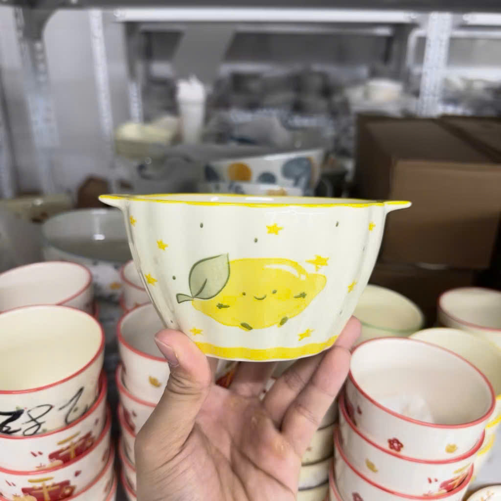 [72] Tô Sứ Có Quai 6inch (V+)