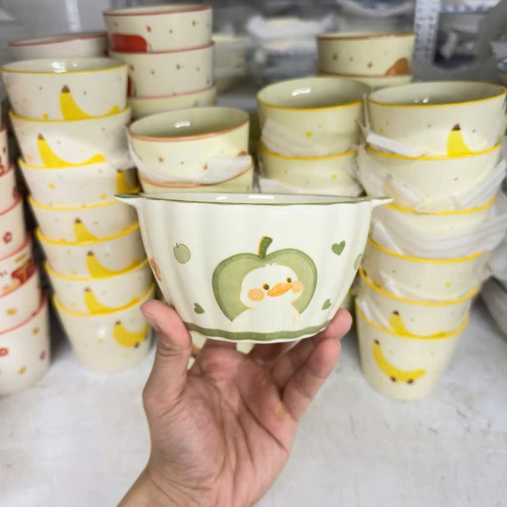 [72] Tô Sứ Có Quai 6inch (V+)