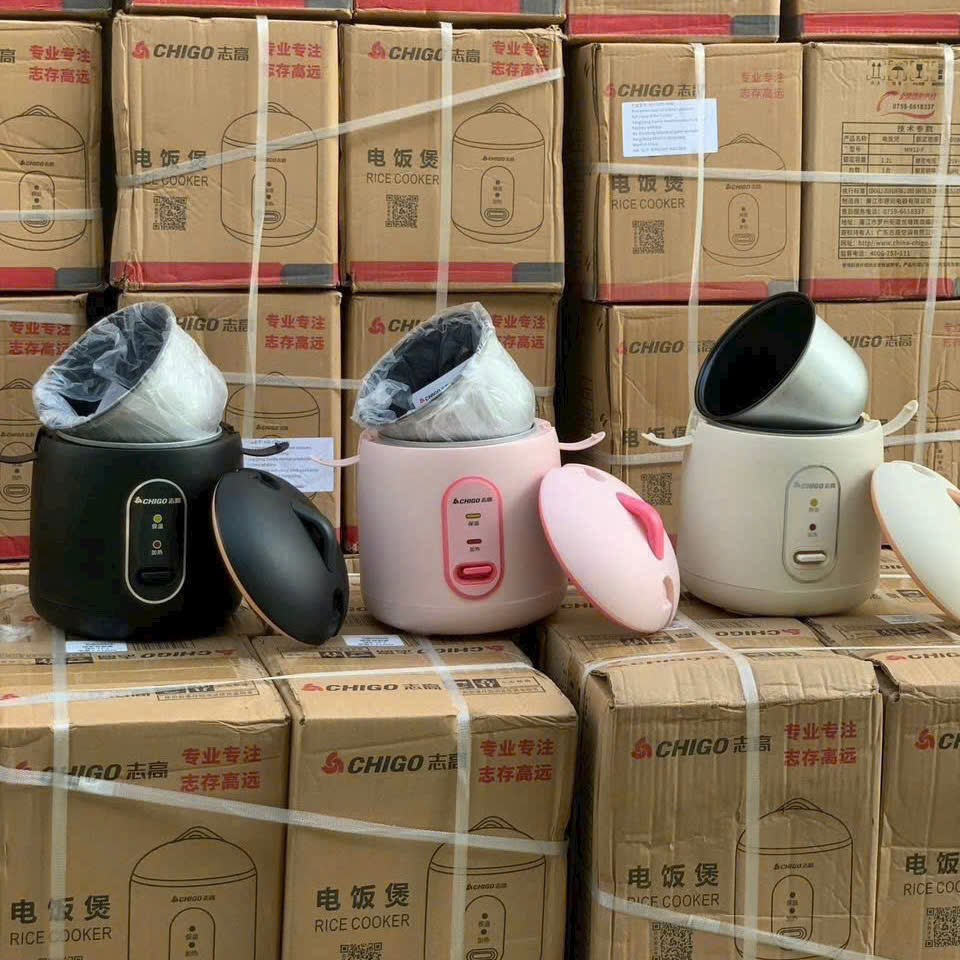 Nồi cơm điện mini Chigo cao cấp, nồi cơm điện đa năng giá tốt
