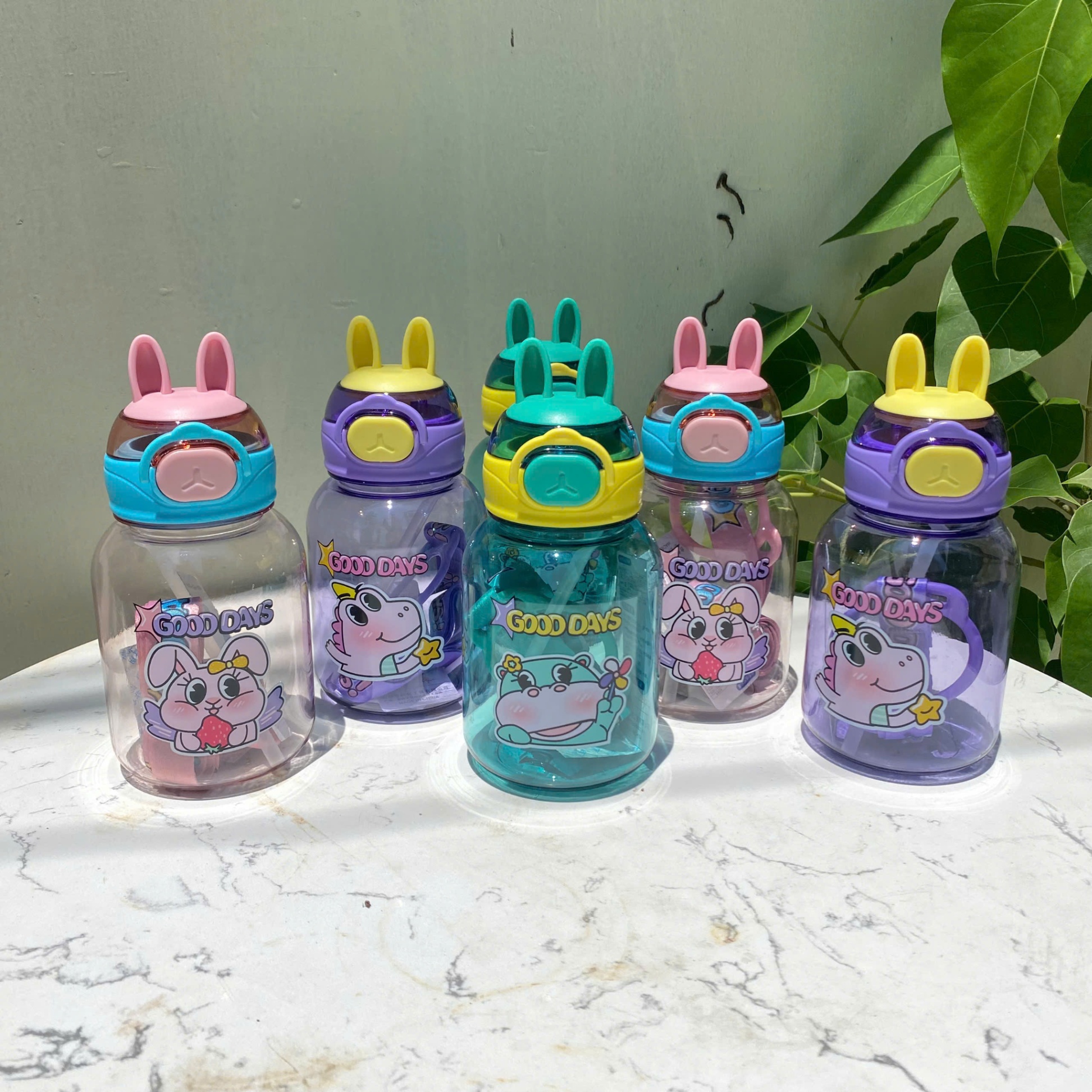 [80] Bình Nước Nhựa GOOD DAY 600ml (9167)