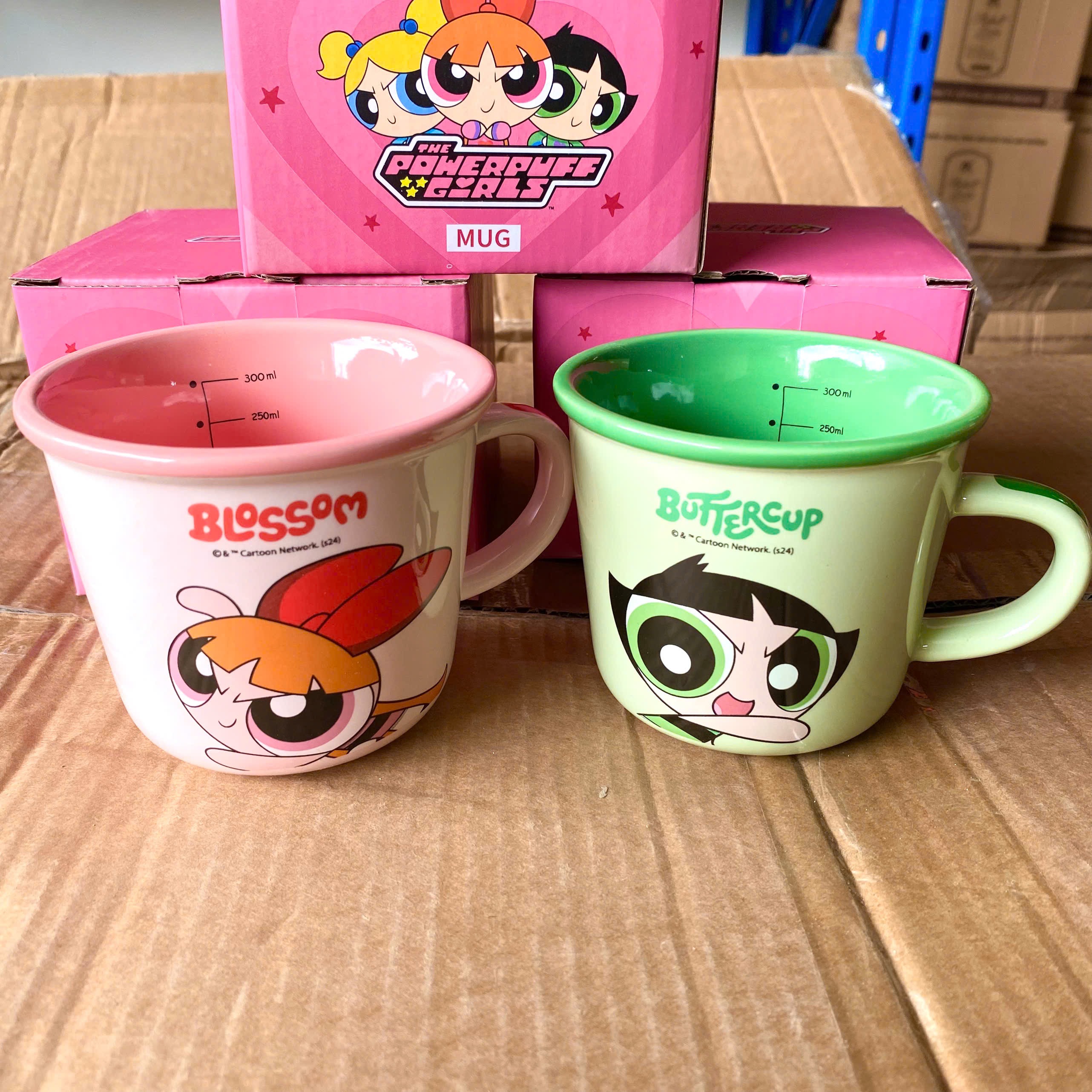 [80] Ly Sứ Hoạt Hình Chia Vạch BLOSSOM (V+)