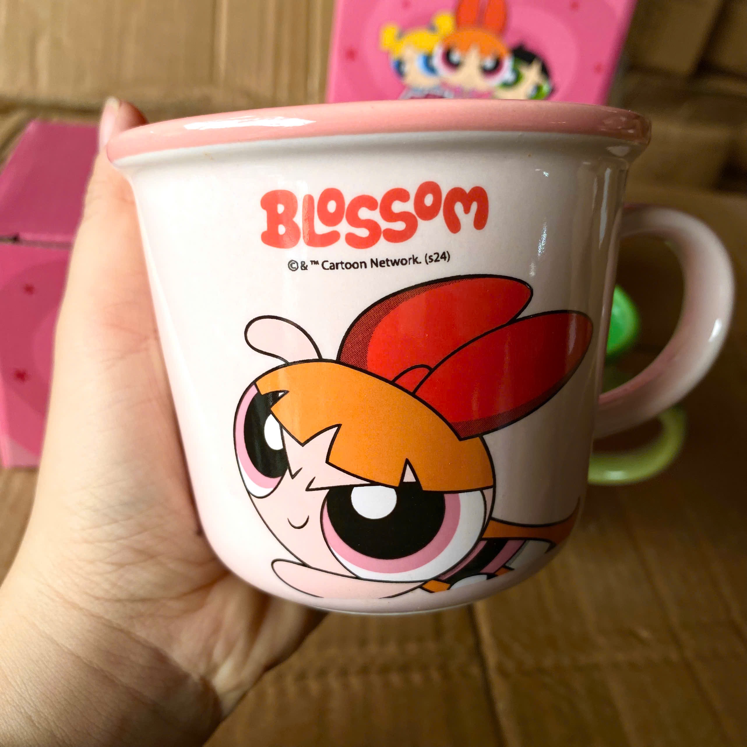 [80] Ly Sứ Hoạt Hình Chia Vạch BLOSSOM (V+)