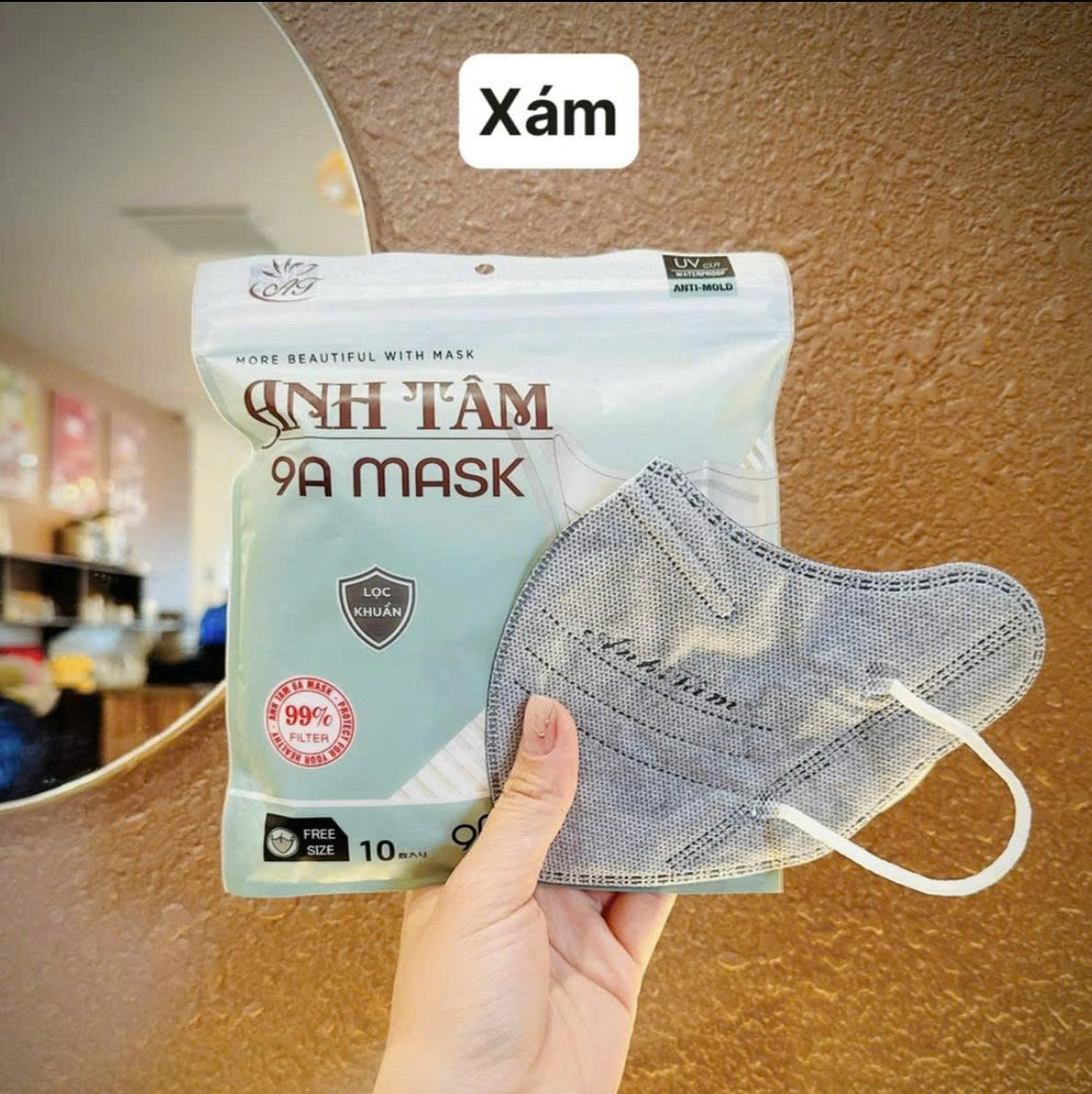 [-] Set 100 cái khẩu trang 9A An Tâm (Không hộp)