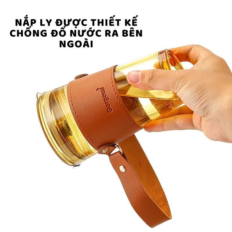 [58] Ly Thuỷ Tinh Mix Da - Size To (Không kèm hộp & ống hút)