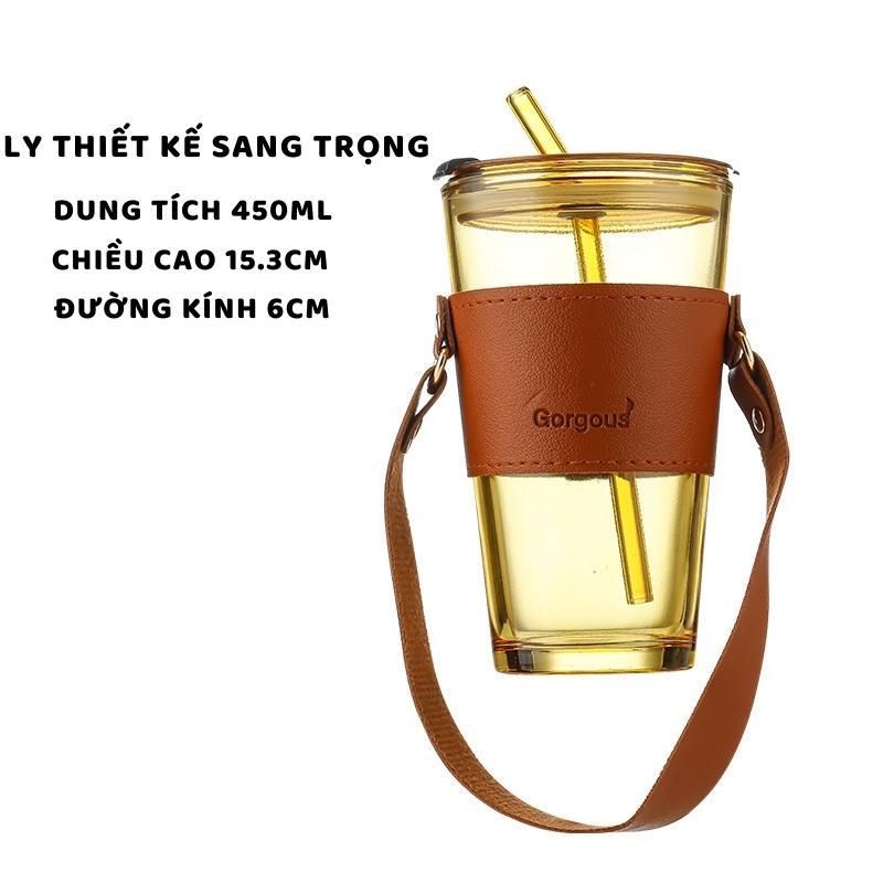 [58] Ly Thuỷ Tinh Mix Da - Size To (Không kèm hộp & ống hút)