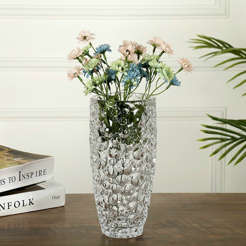 [8] Lọ Hoa Deli Bi Trong Suốt Tròn 25cm DSHP2032-3