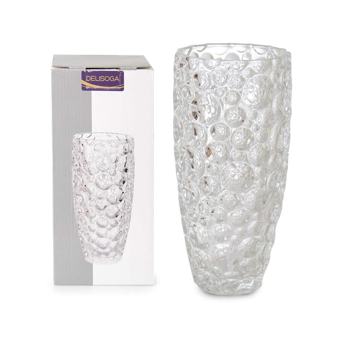 [8] Lọ Hoa Deli Bi Trong Suốt Tròn 25cm DSHP2032-3