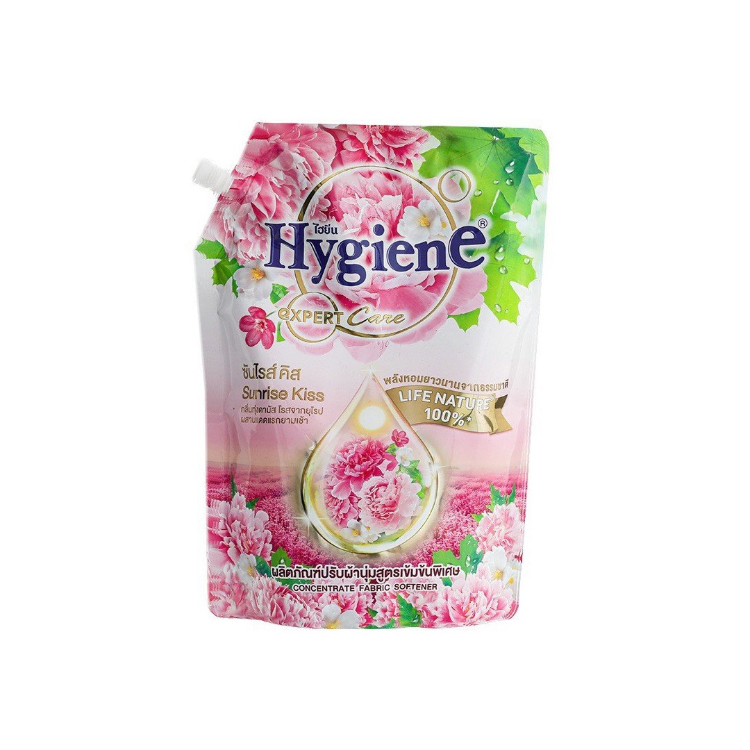 [12] Nước Xả Vải HYGIENE Life Nature 1100ml - Hồng