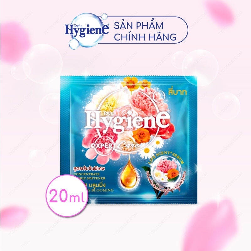 [15] Nước Xả Vải HYGIENE Life Scent 20ml (Dây 24 Gói)