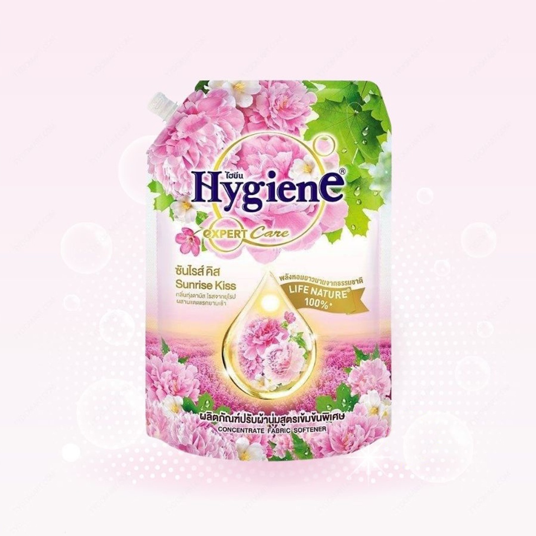 [12] Nước Xả Vải HYGIENE Life Nature 1100ml - Hồng