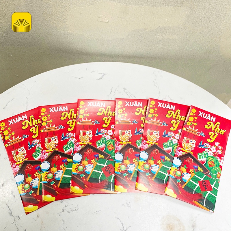 [-] Set 100 Bao Lì Xì Truyền Thống