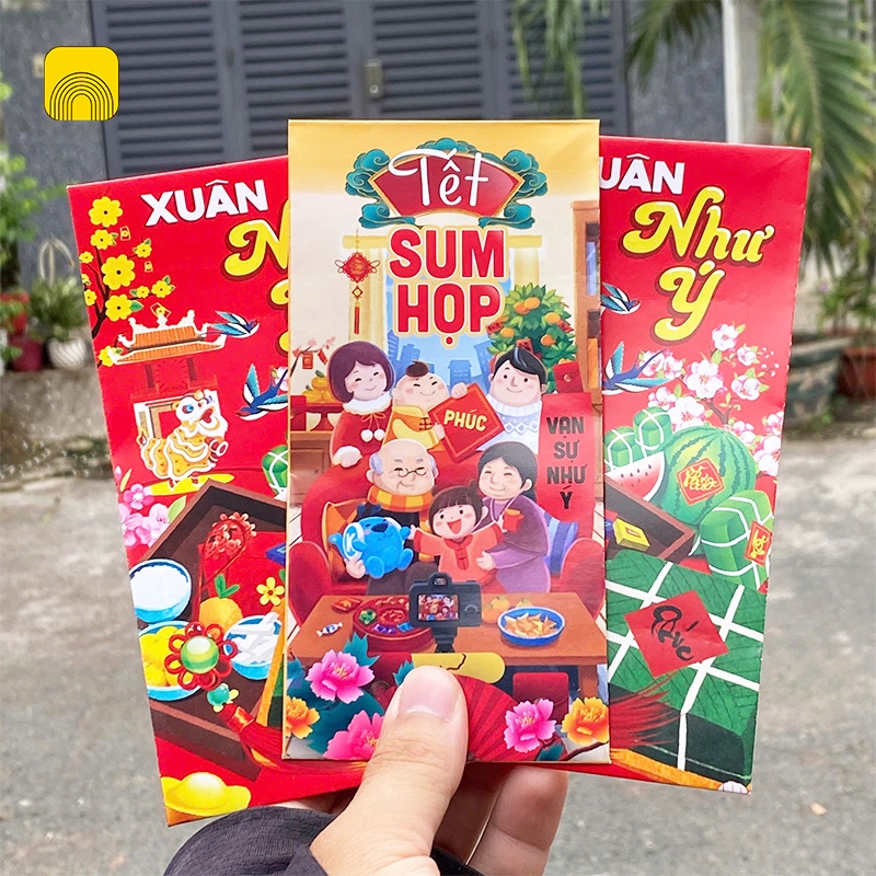 - Set 100 Bao Lì Xì Truyền Thống