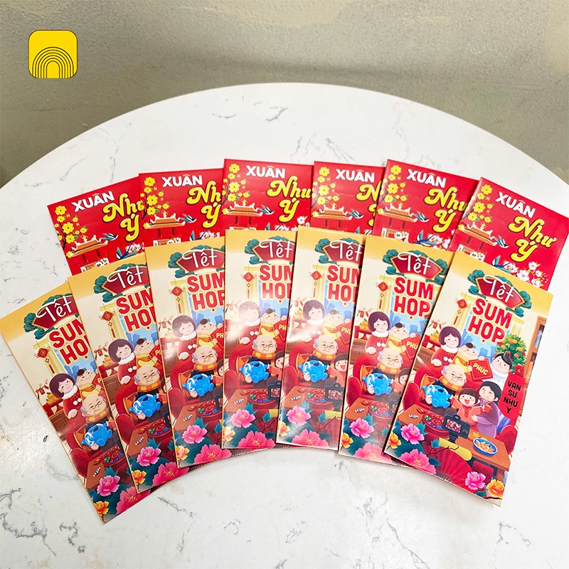 [-] Set 100 Bao Lì Xì Truyền Thống