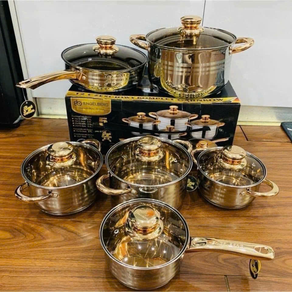 [2] Bộ Nồi Đức 6 Món (5 Nồi, 1 Chảo)