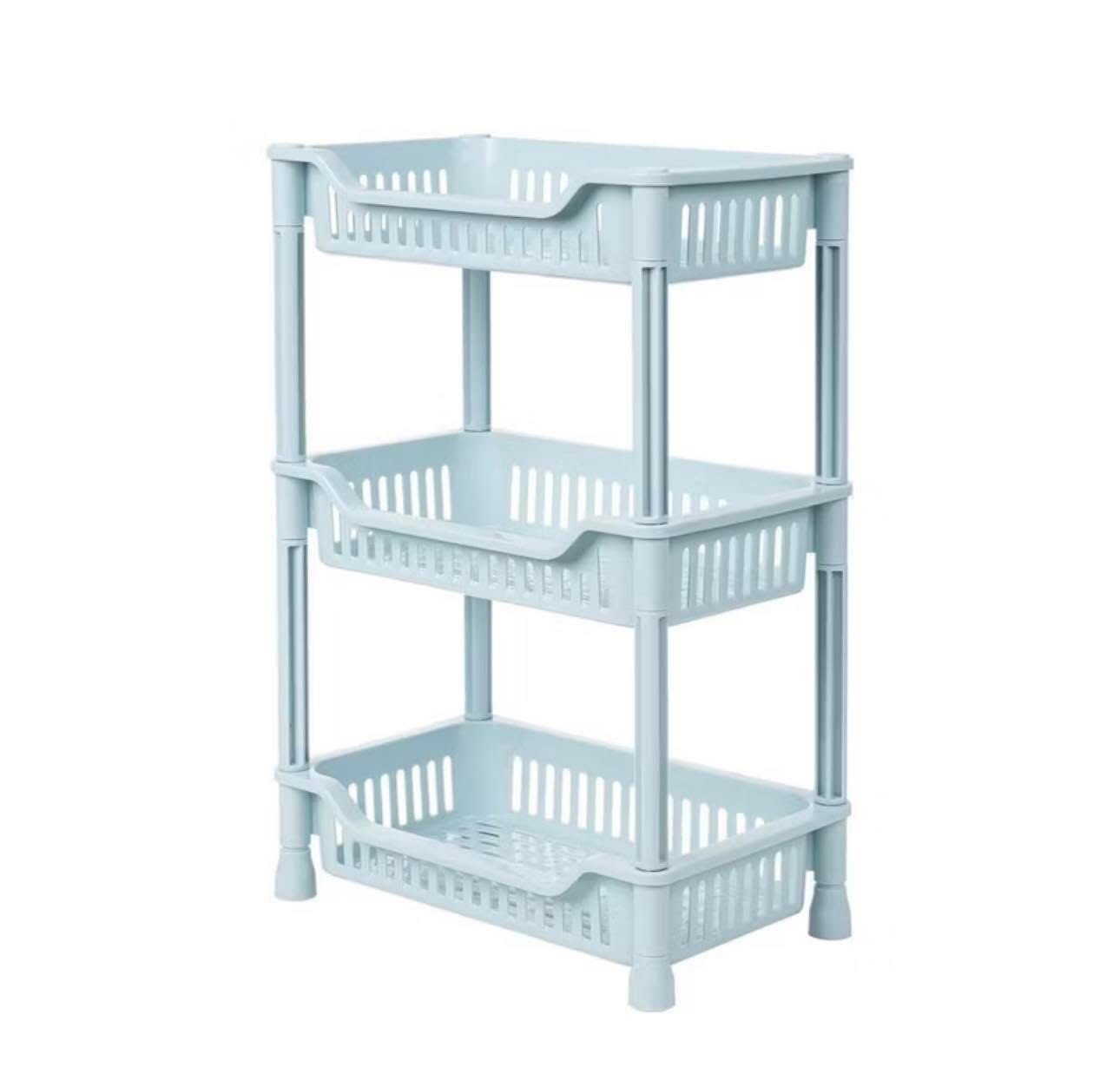 Kệ chữ nhật trung 3T 5538-3 đa năng, nhựa Việt Nhật cao cấp