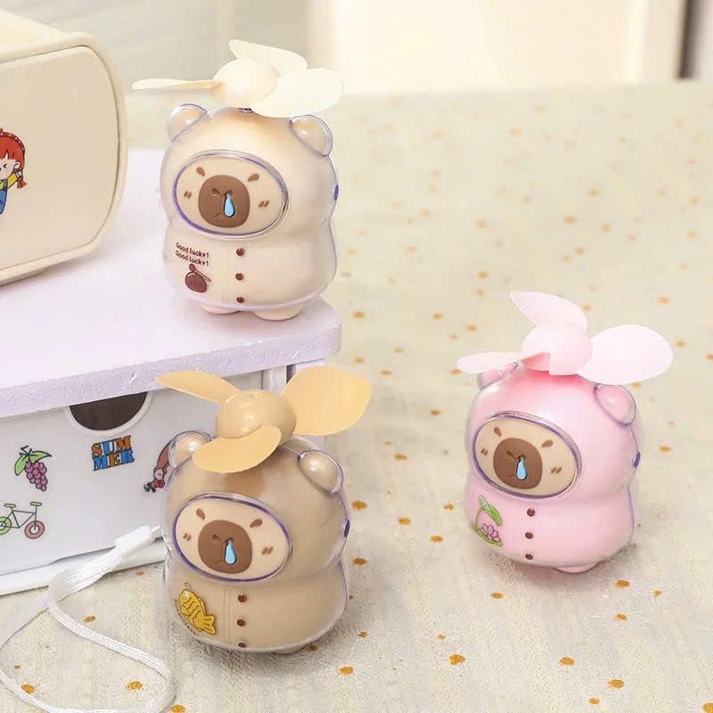 [100] Quạt tích điện Capybara có cánh YM88215 (Bảo hành 1 tháng)