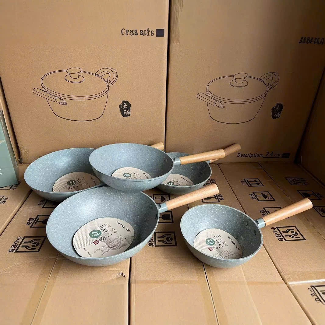[30] Chảo nhật chống dính Đá xanh 30cm