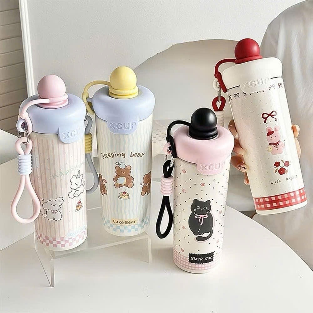 [50] Bình giữ nhiệt nắp tròn X-CUP 600ml