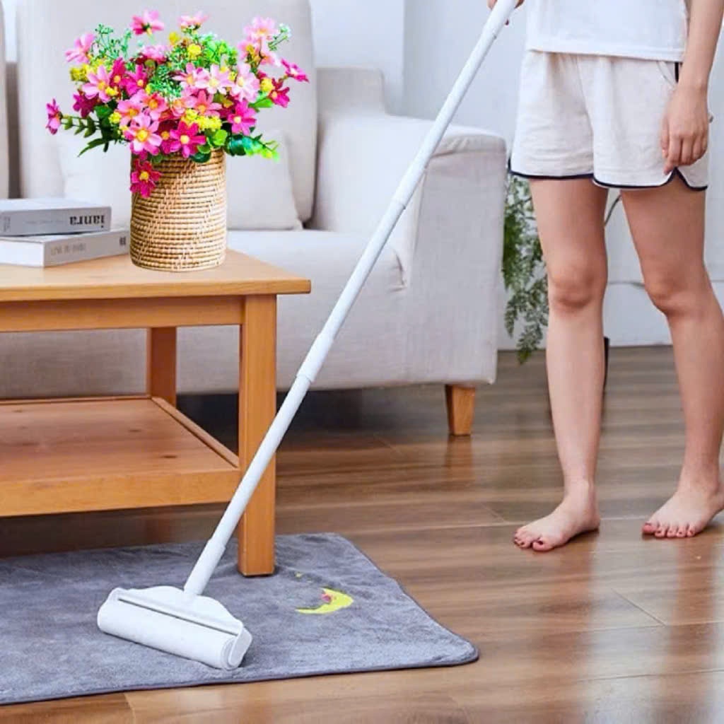 [200] Cây lăn bụi cán dài 2in1