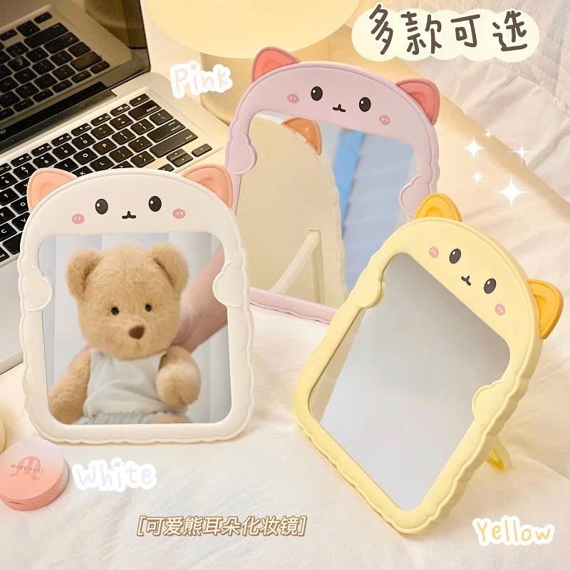 [80] Gương để bàn Gấu