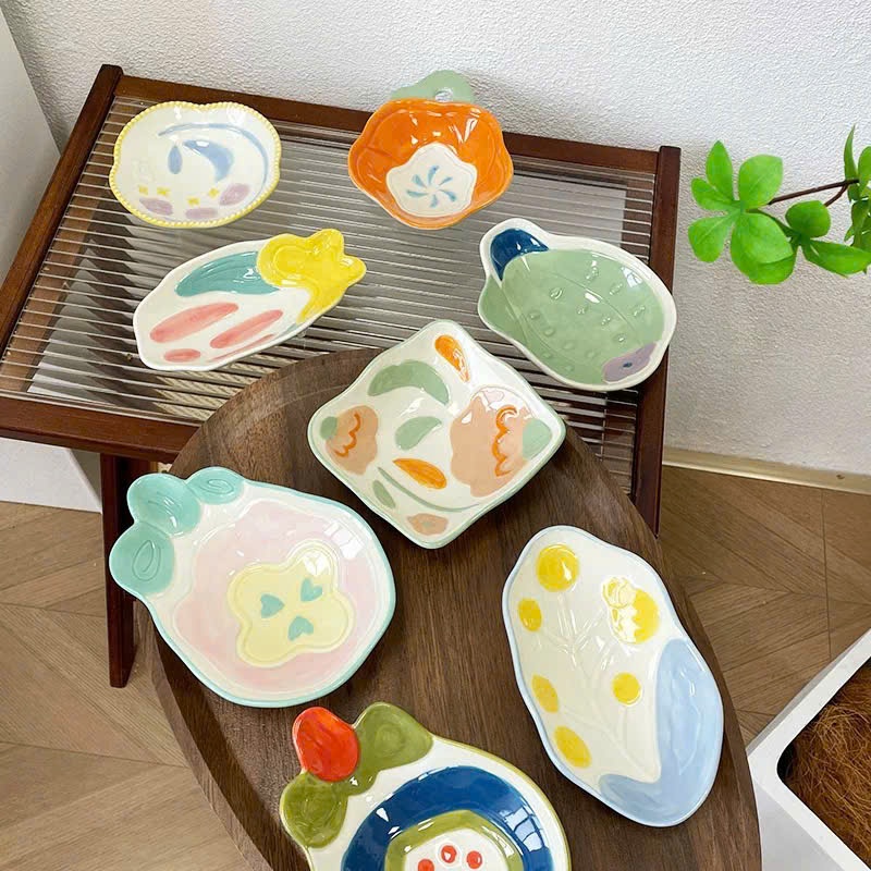 [60] Tô sứ hoạ tiết ngẫu nhiên 5.5 inch