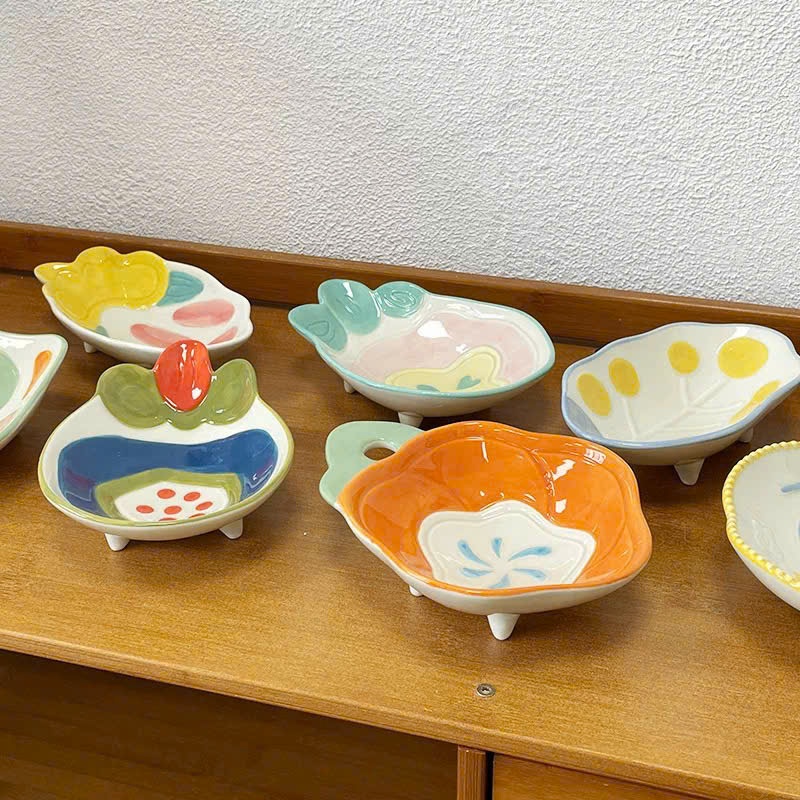 [60] Tô sứ hoạ tiết ngẫu nhiên 5.5 inch