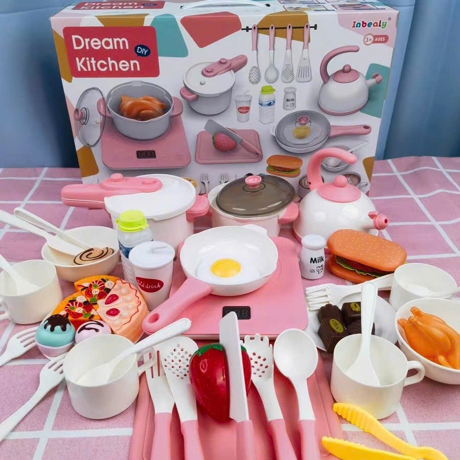 [48] Bộ Đồ Chơi Nấu Ăn DREAM KITCHEN 29 món