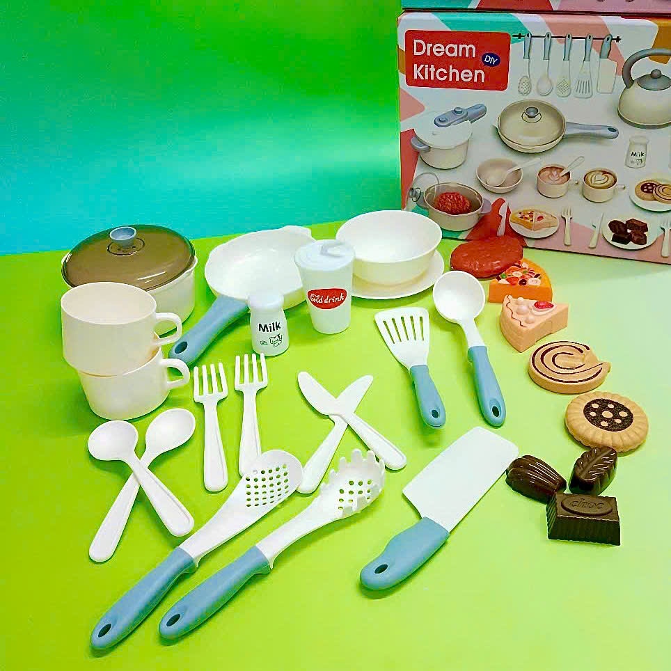 [48] Bộ Đồ Chơi Nấu Ăn DREAM KITCHEN 29 món