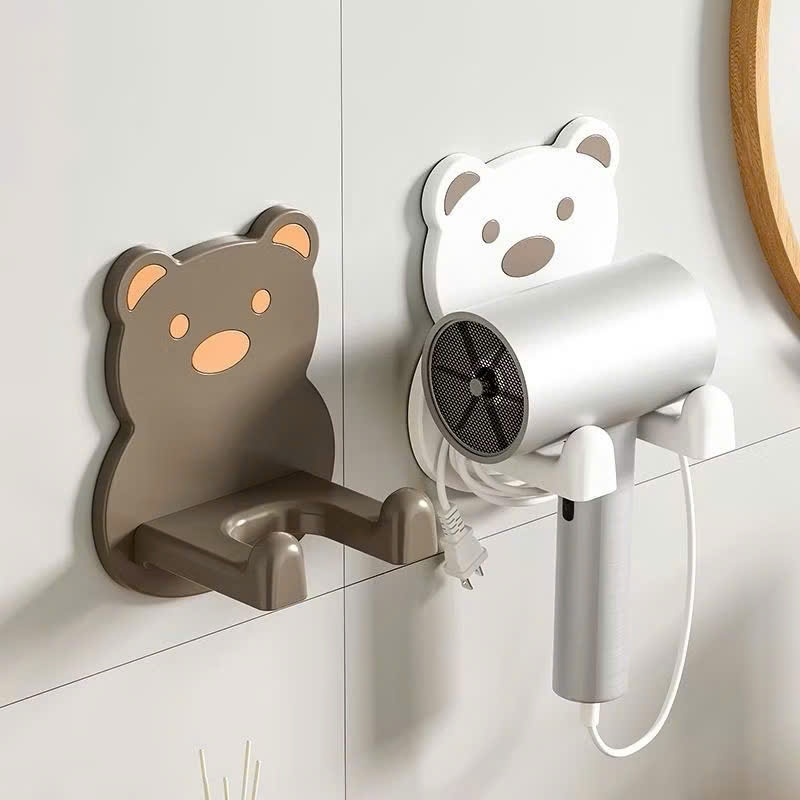 [200] Giá đỡ máy sấy treo tường hình gấu