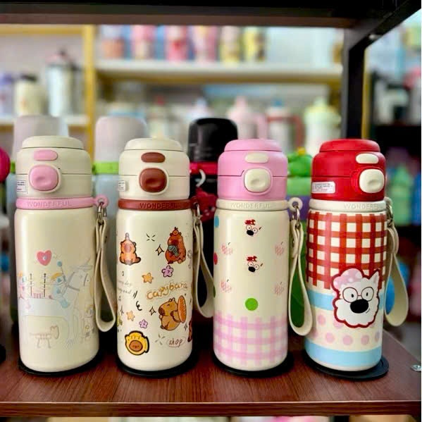 [50] Bình giữ nhiệt 500ml nắp 2 đầu