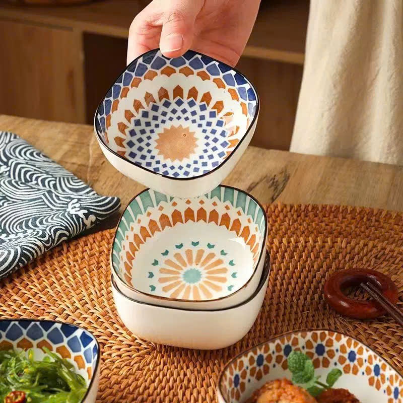 [180] Chén gia vị hoạ tiết hoa đồng tiền
