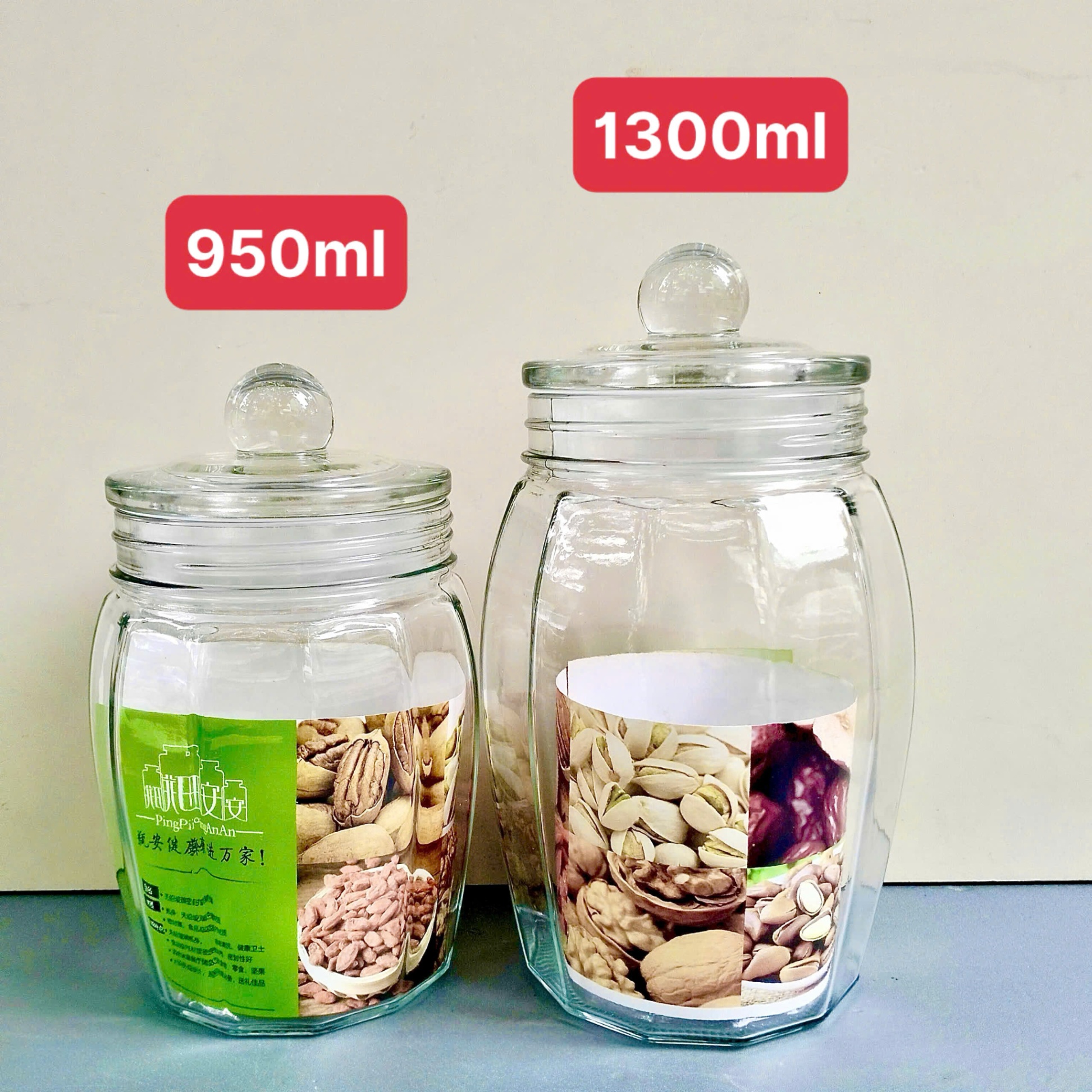 [24] Hũ thuỷ tinh PL30-4 950ml
