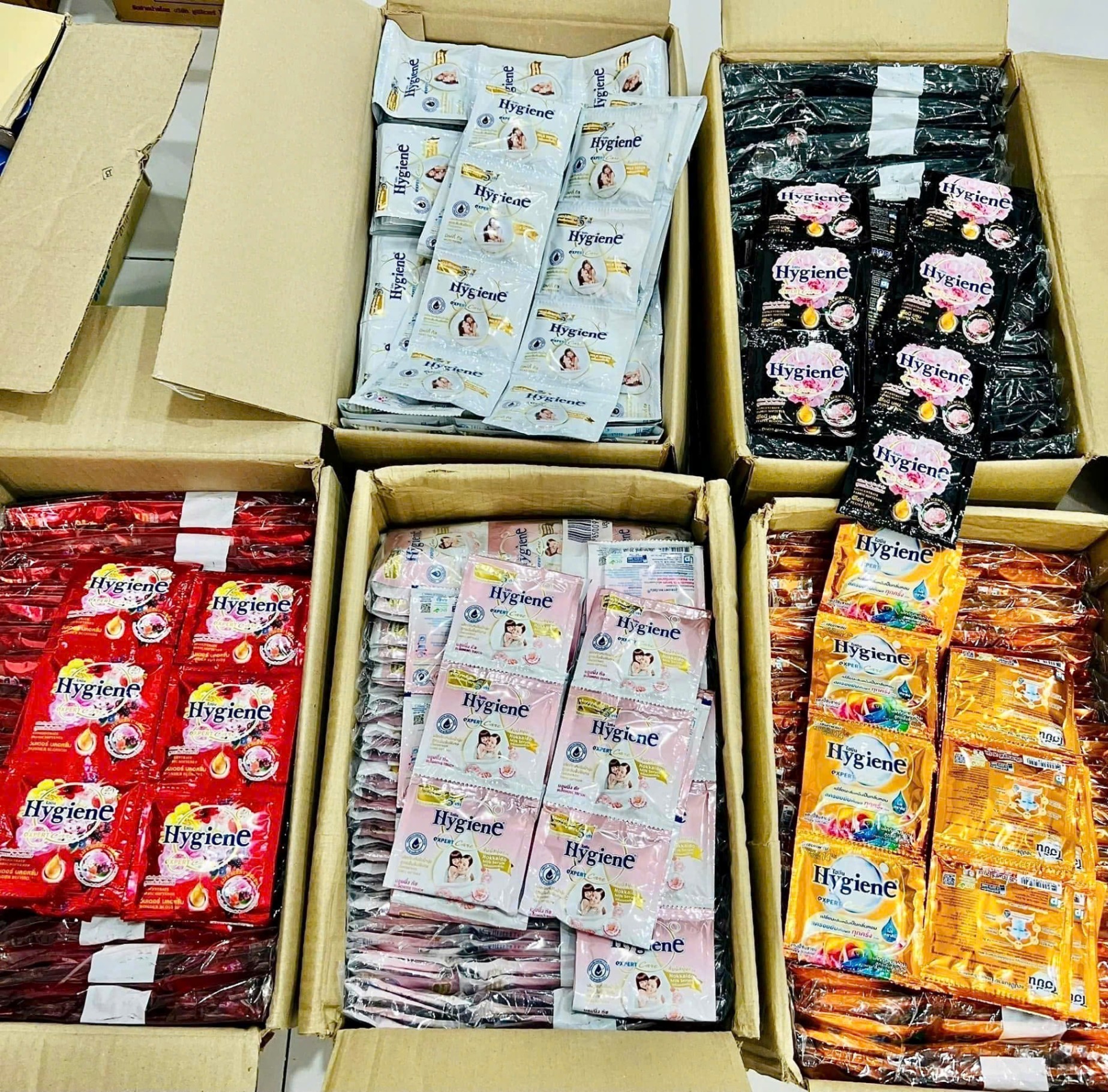 [15] Nước Xả Vải HYGIENE Life Scent 20ml (Dây 24 Gói)