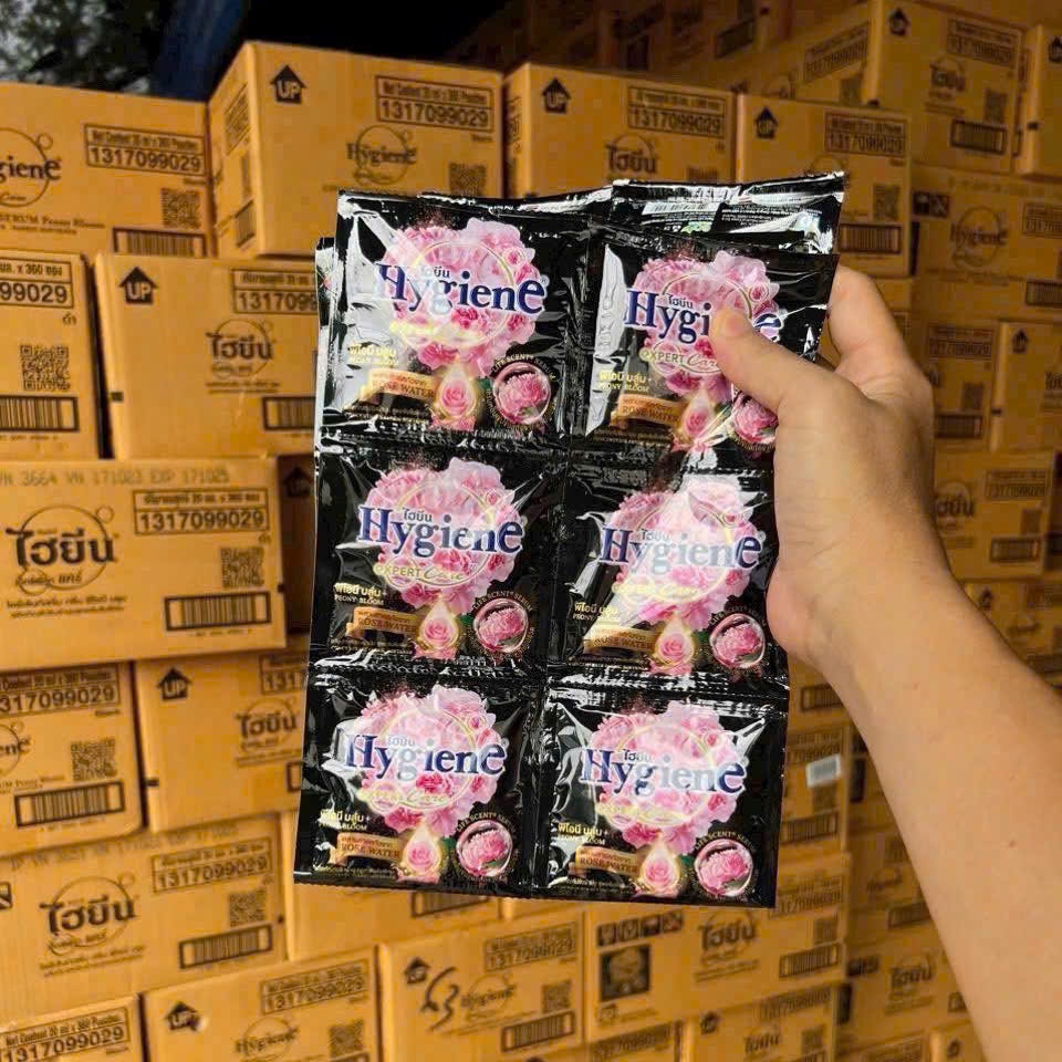 [15] Nước Xả Vải HYGIENE Life Scent 20ml (Dây 24 Gói)