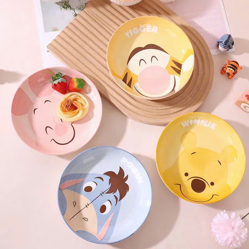 [55] Dĩa sứ 7inch hoạt hình