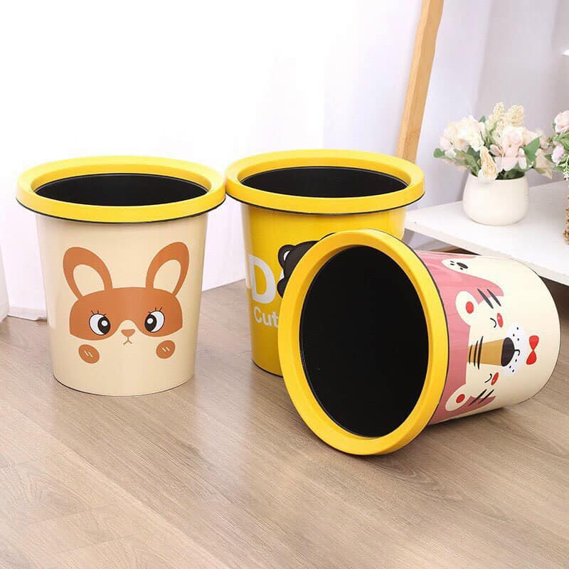 [100] Thùng rác nhựa hoạt hình