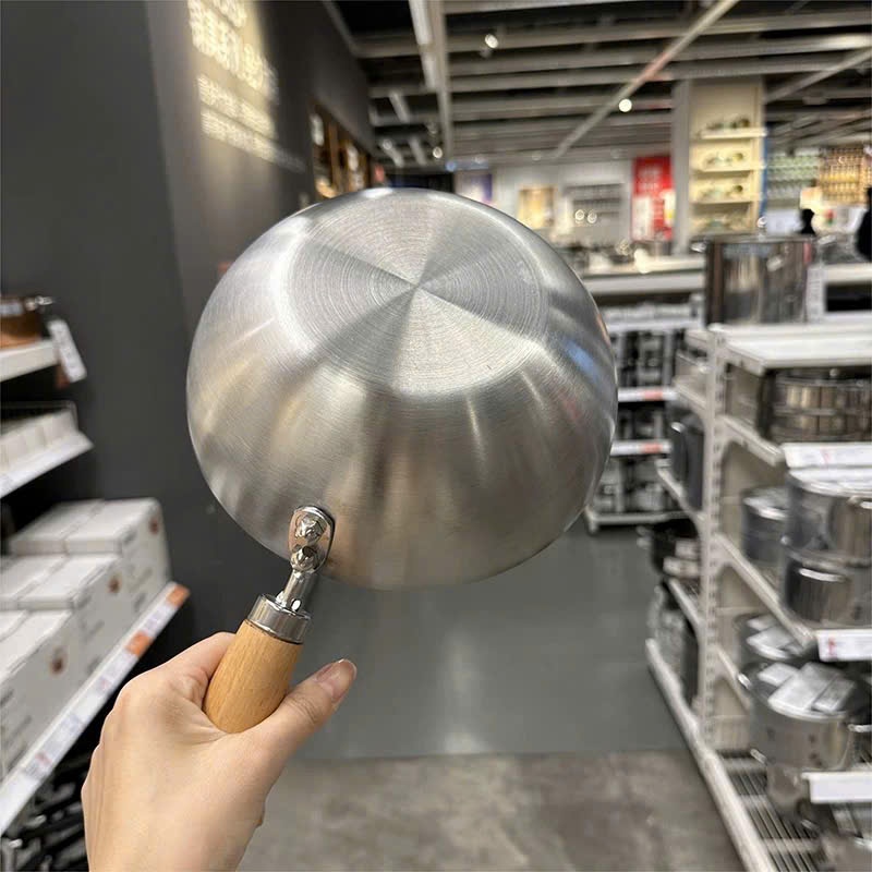 [60] Chảo Tổ Ong 20cm Cán Gỗ